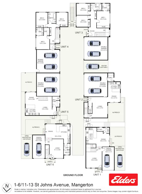 6/11-13 St Johns Avenue, Mangerton, NSW, 2500 - Floorplan 1