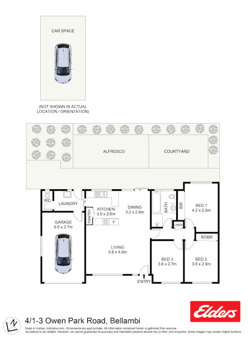 4/1-3 Owen Park Road, Bellambi, NSW, 2518 - Floorplan 1