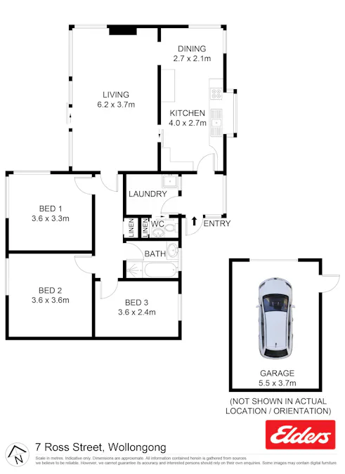7 Ross Street, Wollongong, NSW, 2500 - Floorplan 1