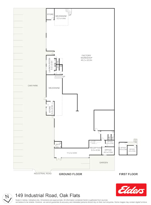 149 Industrial Road, Oak Flats, NSW, 2529 - Floorplan 1