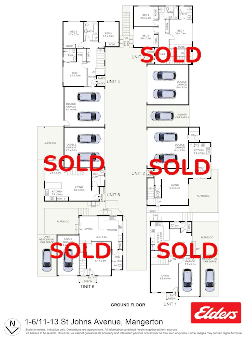 1/11-13 St Johns Avenue, Mangerton, NSW, 2500 - Floorplan 2