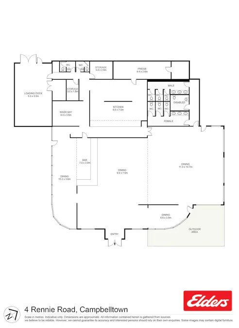 4 Rennie Road, Campbelltown, NSW, 2560 - Floorplan 1