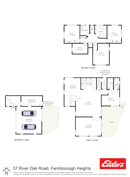 57 River Oak Road, Farmborough Heights, NSW, 2526 - Floorplan 1