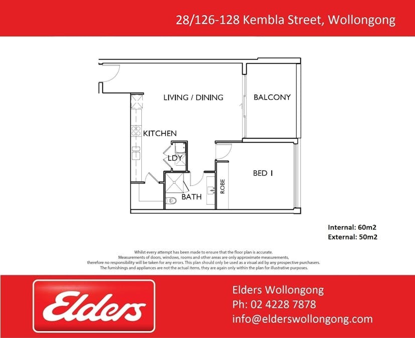 28/126-130 Kembla Street, Wollongong, NSW, 2500 - Floorplan 1
