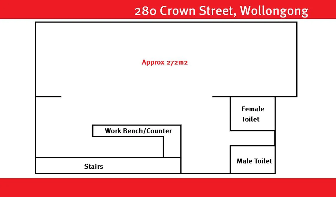 280 Crown Street, Wollongong, NSW, 2500 - Floorplan 1