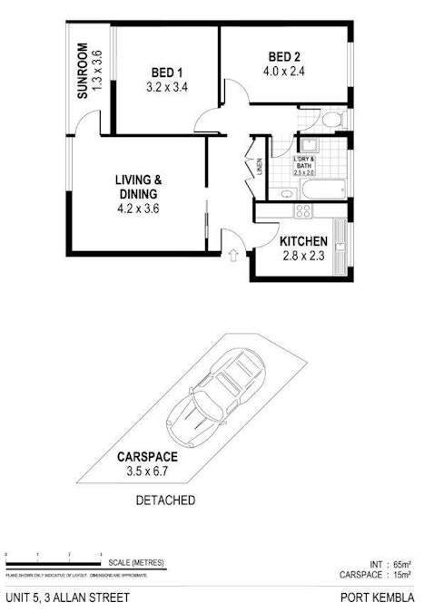 5/3 Allan Street, Port Kembla, NSW, 2505 - Floorplan 1