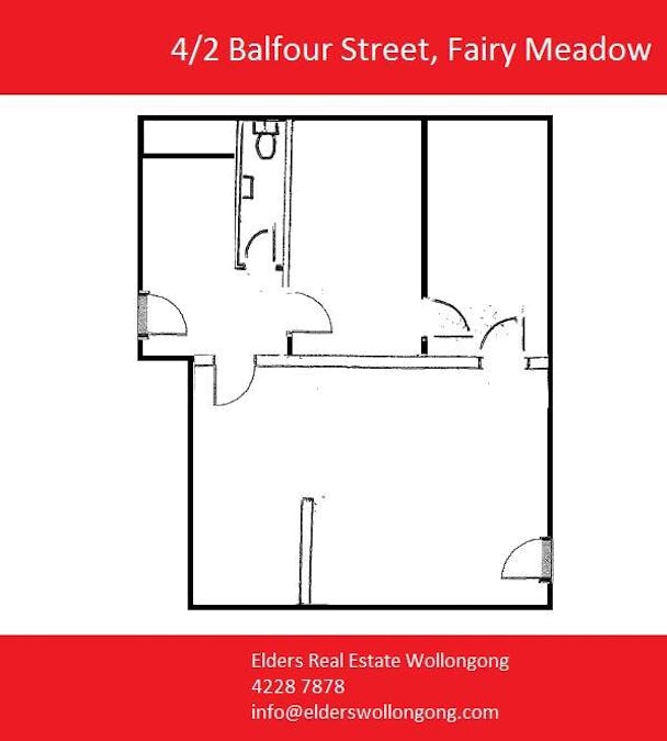 4/2 Balfour Street, Fairy Meadow, NSW, 2519 - Floorplan 1