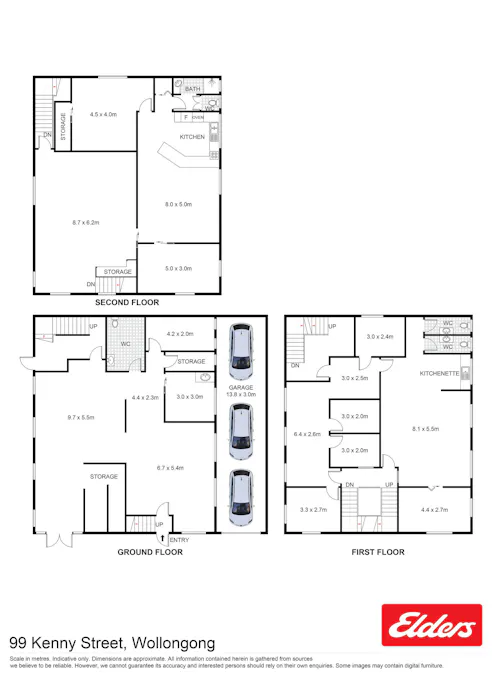 99 Kenny Street, Wollongong, NSW, 2500 - Floorplan 1