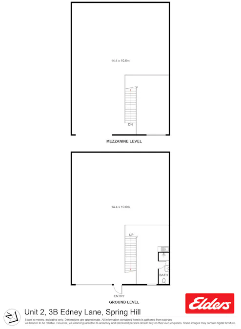 1 & 2/3b Edney Lane, Spring Hill, NSW, 2500 - Floorplan 1