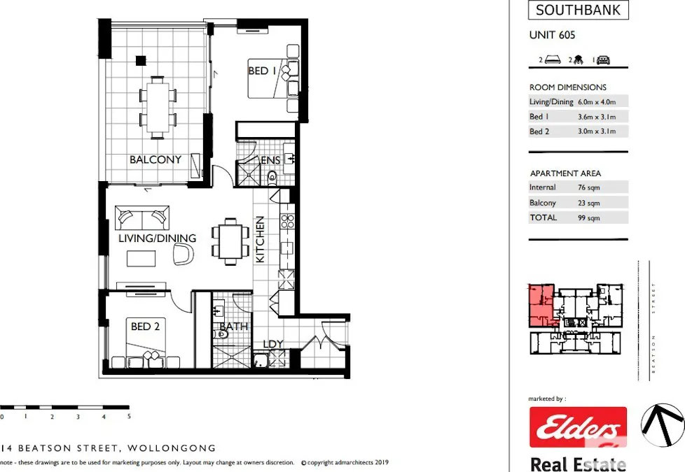 605/14 Beatson Street, Wollongong, NSW, 2500 - Image 6