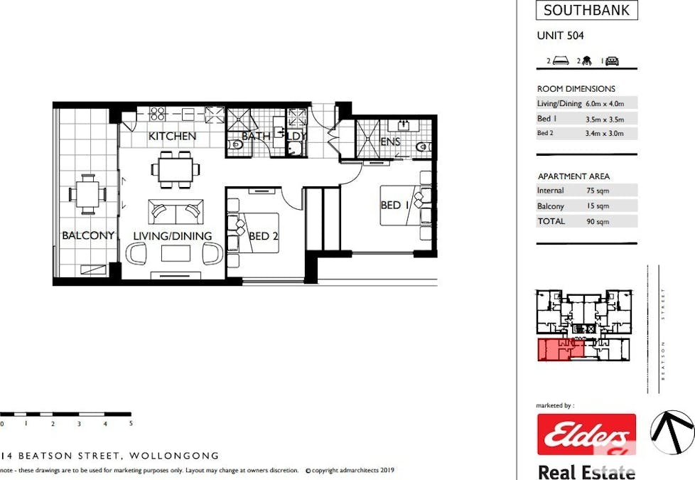 504/14 Beatson Street, Wollongong, NSW, 2500 - Image 9