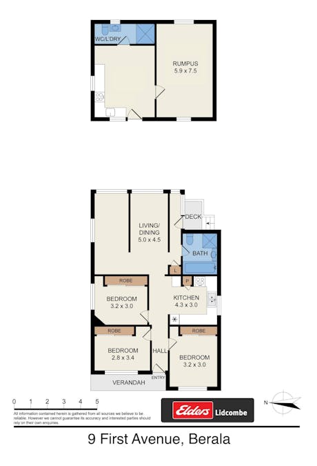 9 First Avenue, Berala, NSW, 2141 - Floorplan 1