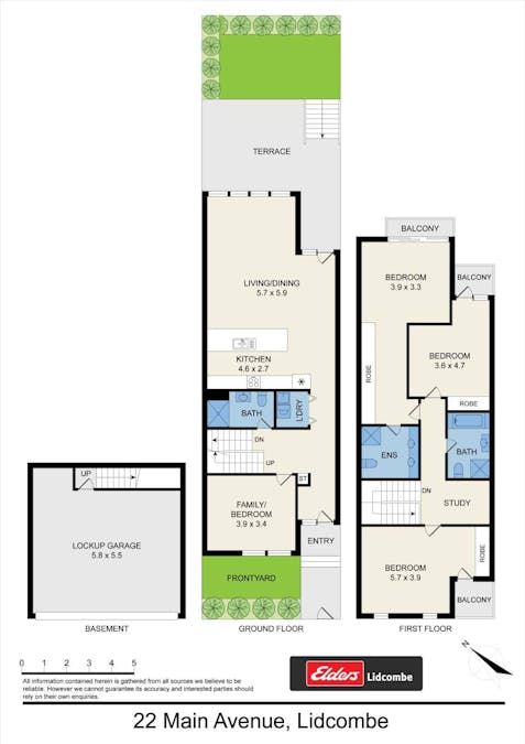 22 Main Avenue, Lidcombe, NSW, 2141 - Floorplan 1