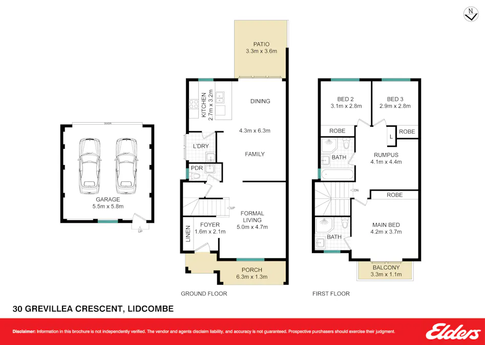 30 Grevillea Crescent, Lidcombe, NSW, 2141 - Floorplan 1