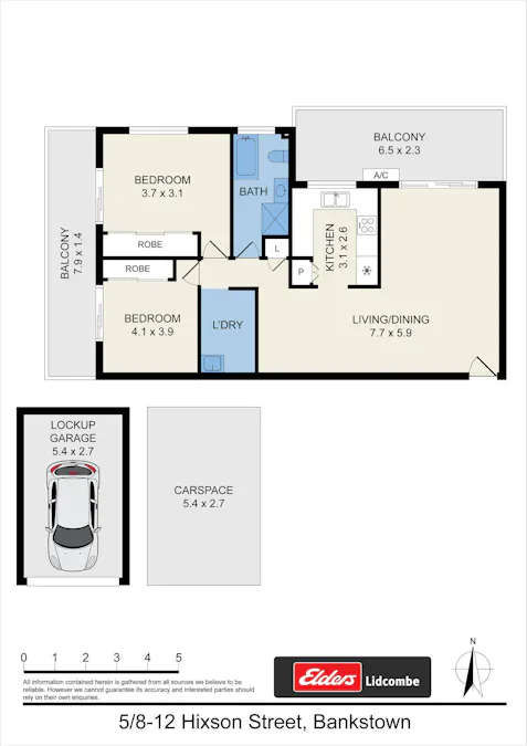 5/8-12 Hixson Street, Bankstown, NSW, 2200 - Floorplan 1