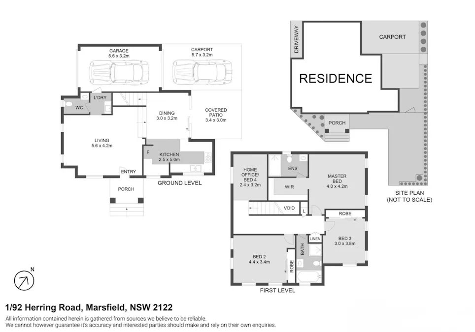 1/92 Herring Road, Marsfield, NSW, 2122 - Floorplan 1