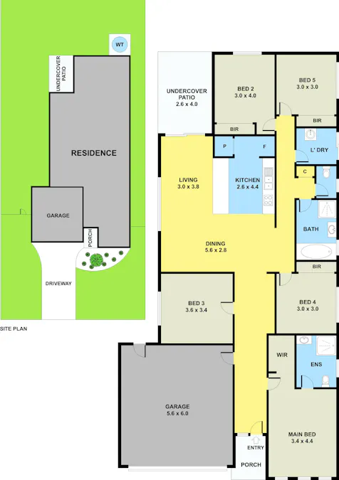 7 Maree Place, Redland Bay, QLD, 4165 - Floorplan 1