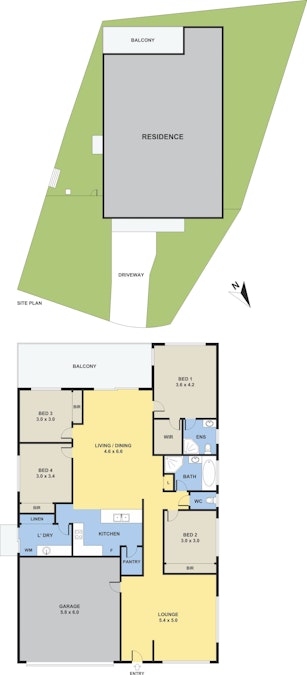 4 Matt Court, Upper Coomera, QLD, 4209 - Floorplan 1