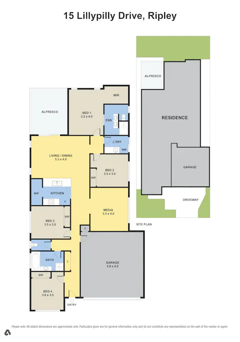 15 Lillypilly Drive, Ripley, QLD, 4306 - Floorplan 1