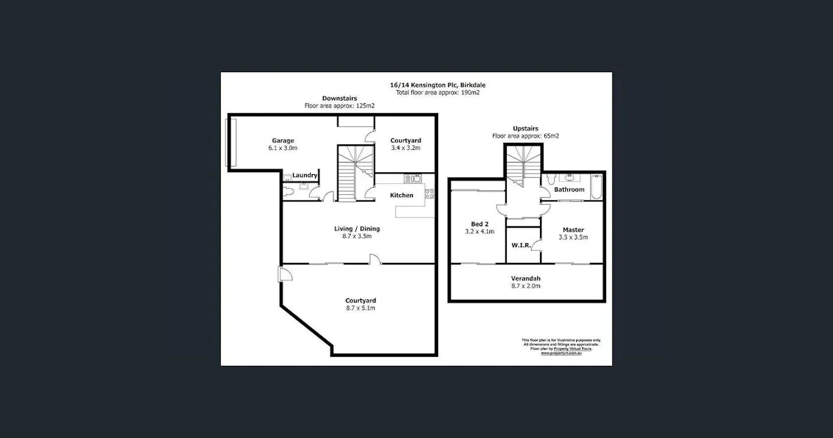 16/14 Kensington Street, Birkdale, QLD, 4159 - Floorplan 1