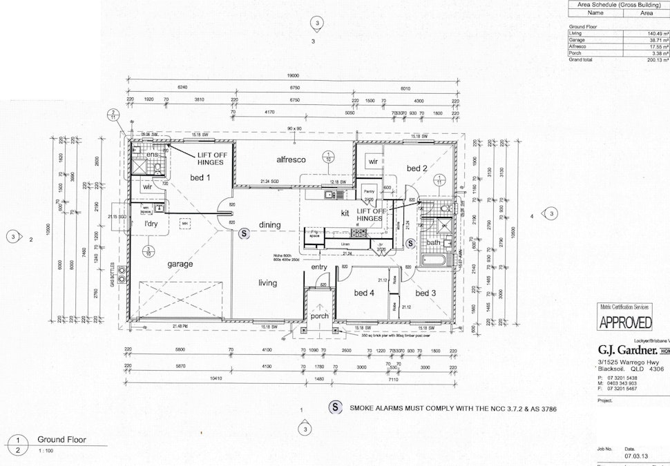 23 Legend Drive, Adare, QLD, 4343 - Floorplan 1