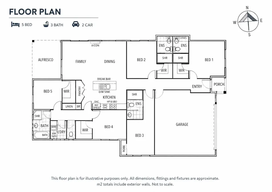 6 Kings Cres , Gatton, QLD, 4343 - Floorplan 1