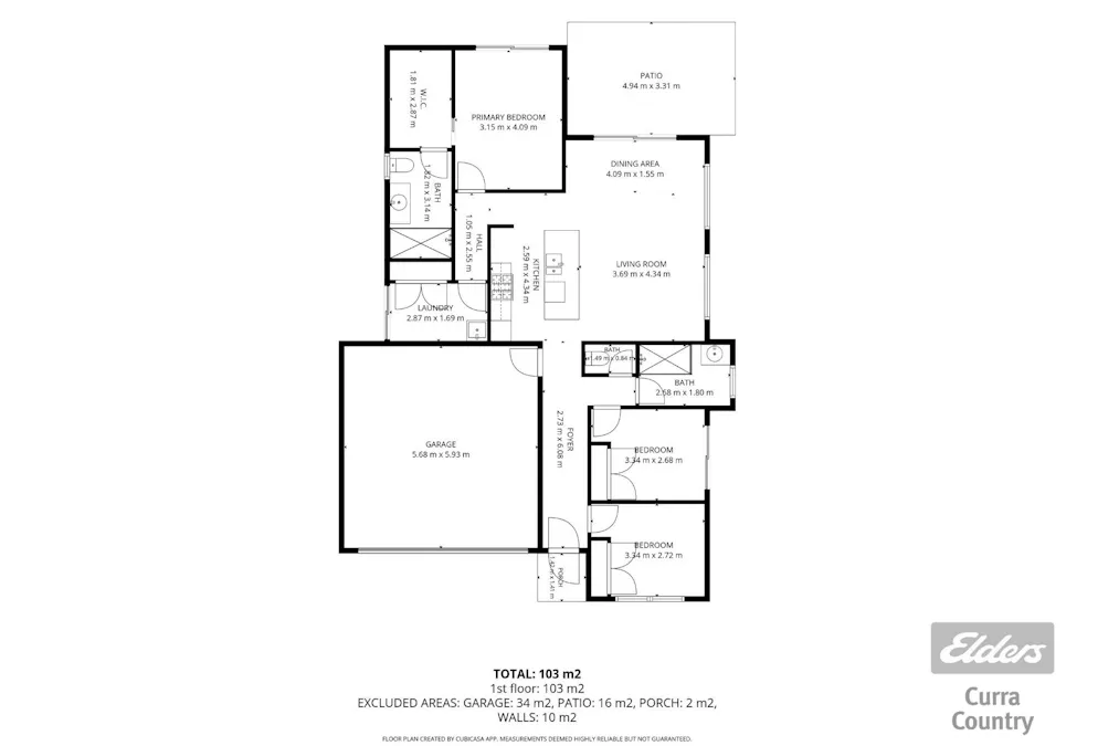 20 Carmel Crescent, Curra, QLD, 4570 - Floorplan 1