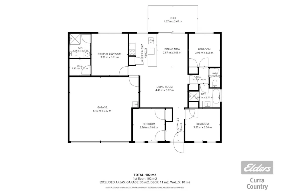 105 Faine Road, Bauple, QLD, 4650 - Floorplan 1