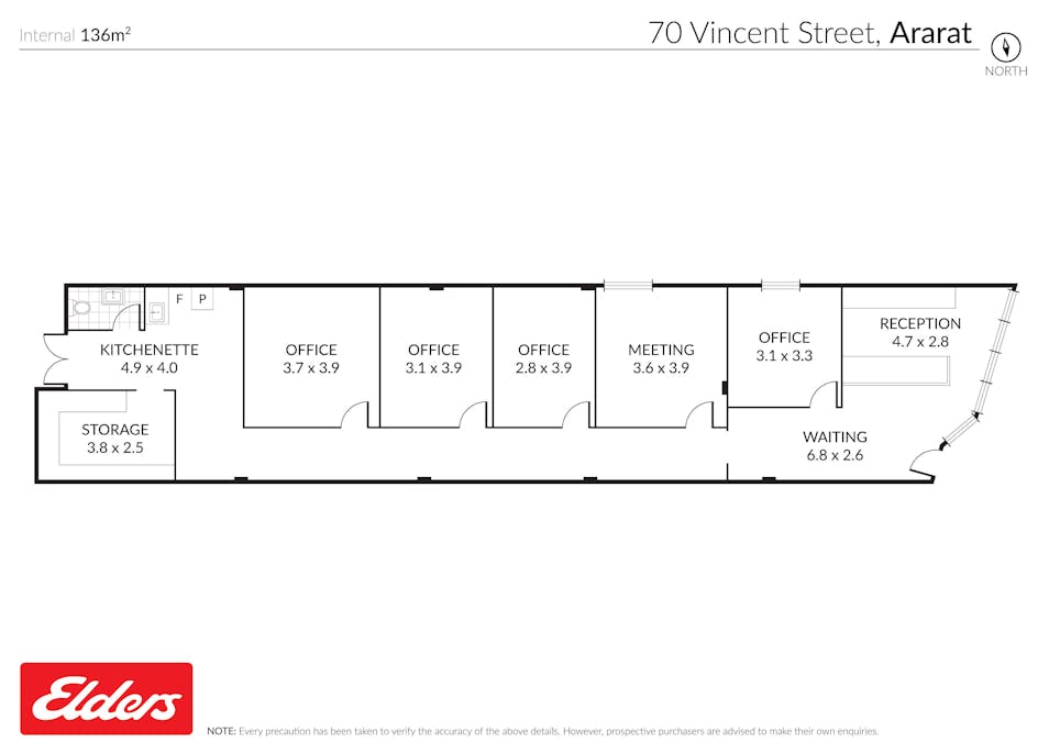 70 Vincent Street, Ararat, VIC, 3377 - Floorplan 1