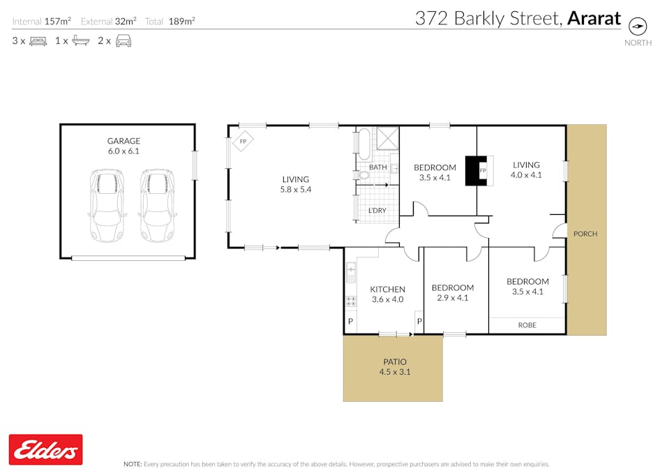 372 Barkly Street, Ararat, VIC, 3377 - Floorplan 1