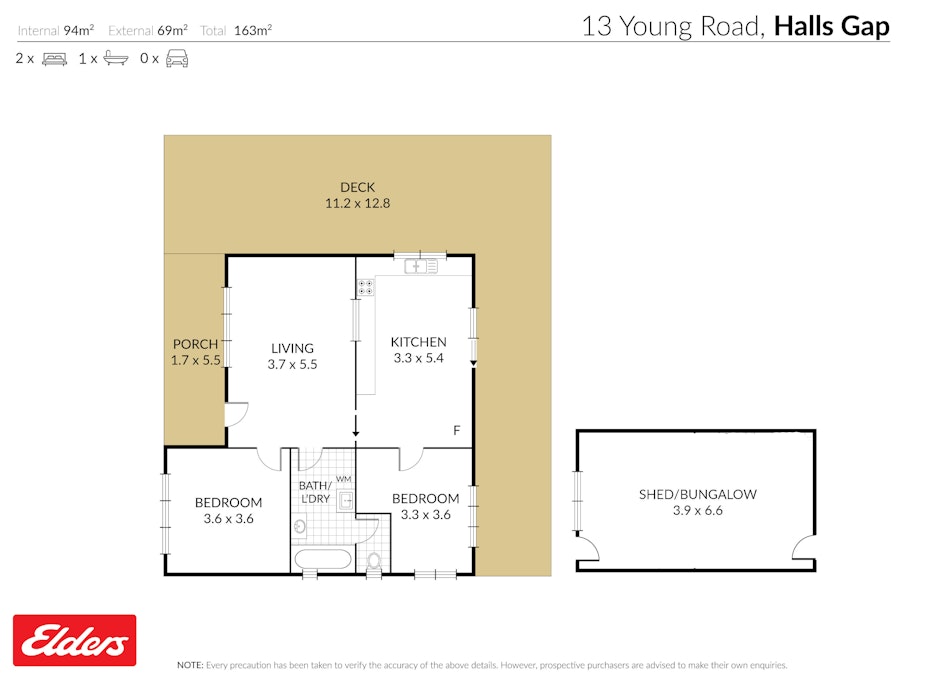 13 Young Road, Halls Gap, VIC, 3381 - Floorplan 1