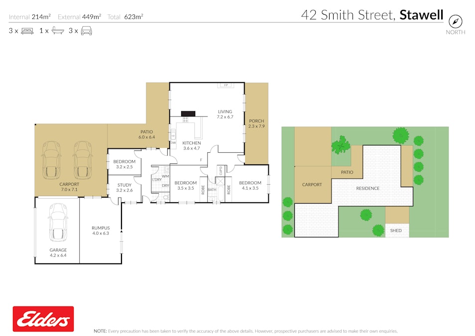 42 Smith Street, Stawell, VIC, 3380 - Floorplan 1