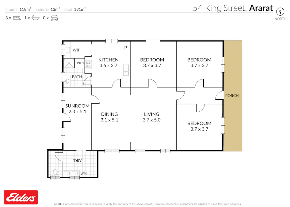 54 King Street, Ararat, VIC, 3377 - Floorplan 1
