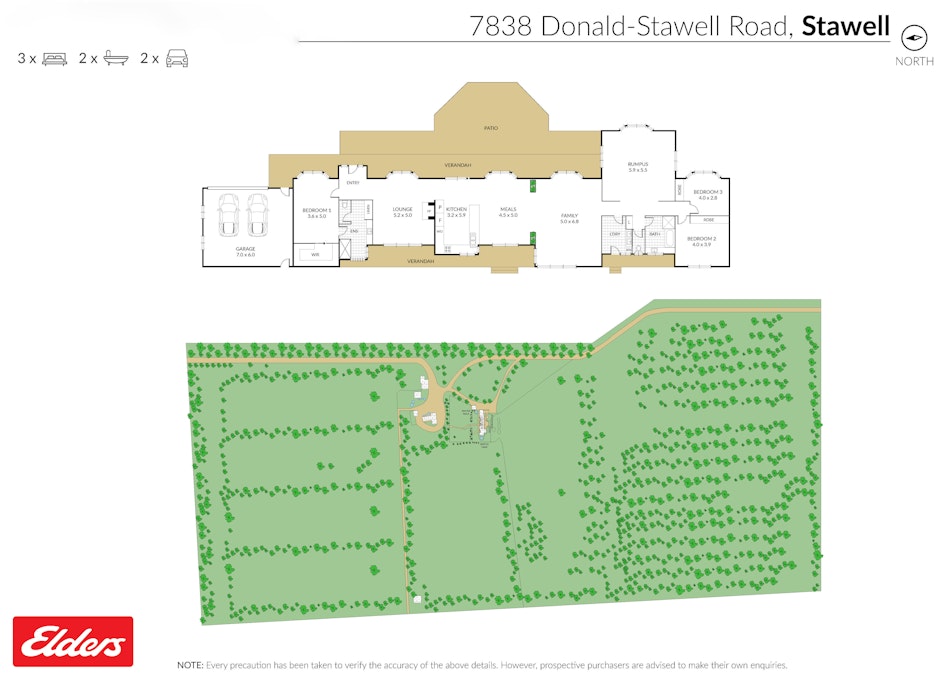 7838 Donald-Stawell Road, Stawell, VIC, 3380 - Floorplan 1