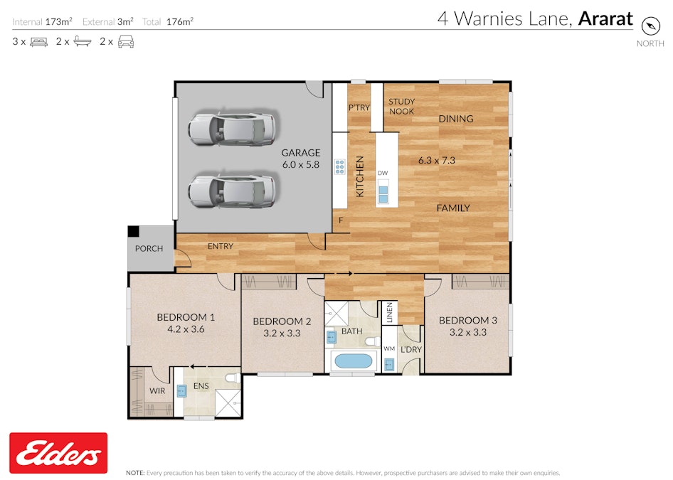 4 Warnies Lane, Ararat, VIC, 3377 - Floorplan 1