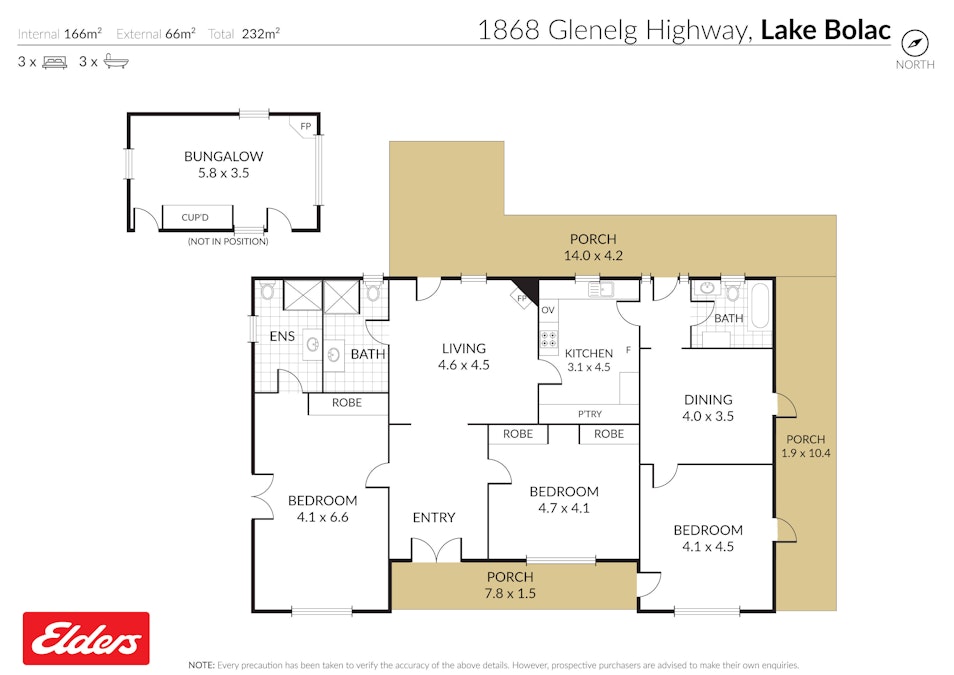 1868 Glenelg Highway, Lake Bolac, VIC, 3351 - Floorplan 1