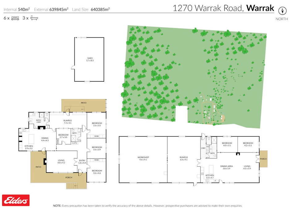 1270 Warrak Road, Warrak, VIC, 3377 - Floorplan 1