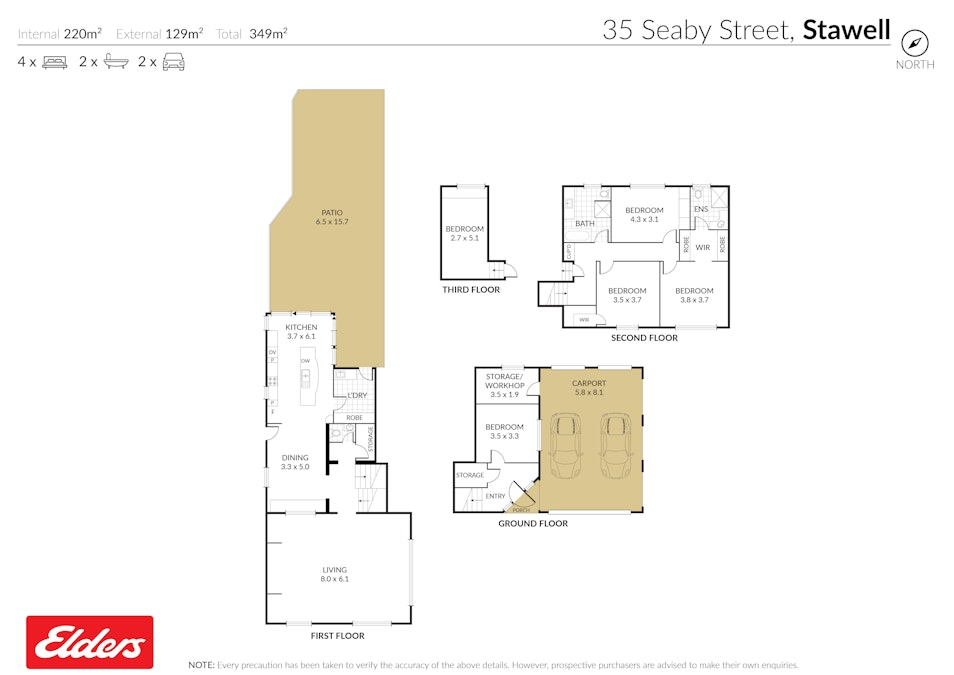 35 Seaby Street, Stawell, VIC, 3380 - Floorplan 1