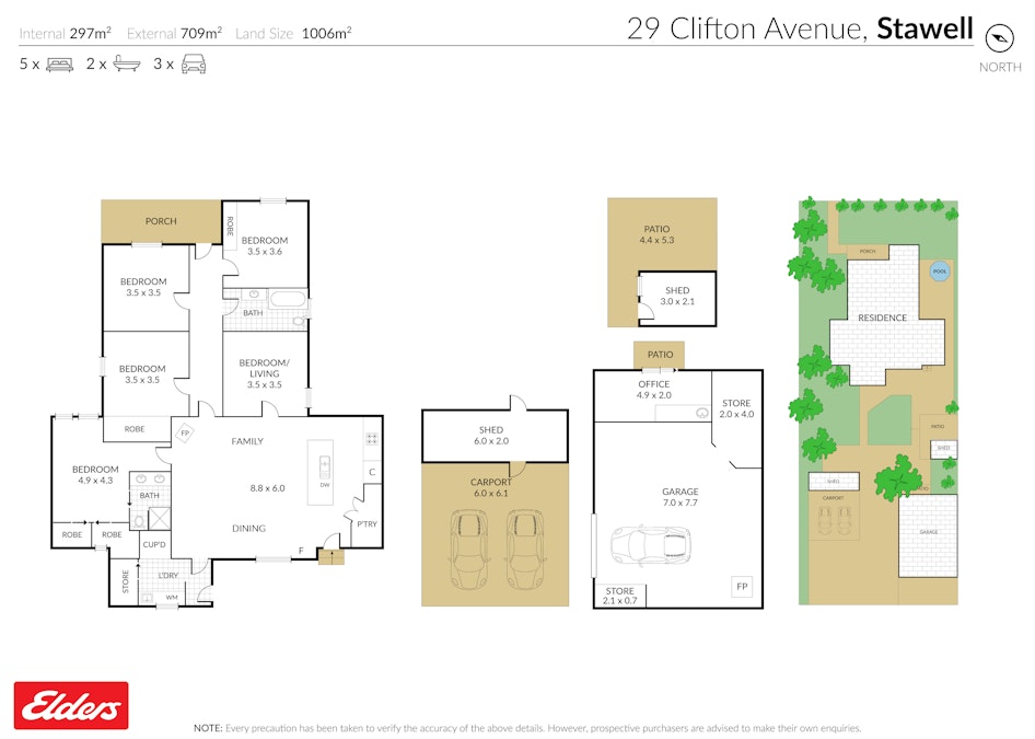 29 Clifton Avenue, Stawell, VIC, 3380 - Floorplan 1