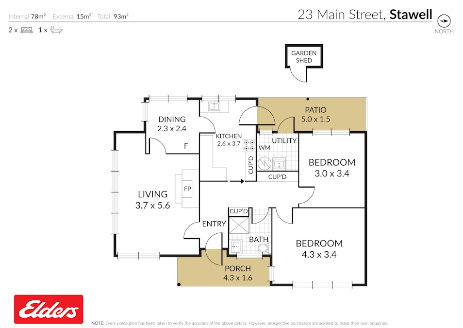 23 Main Street, Stawell, VIC, 3380 - Floorplan 1