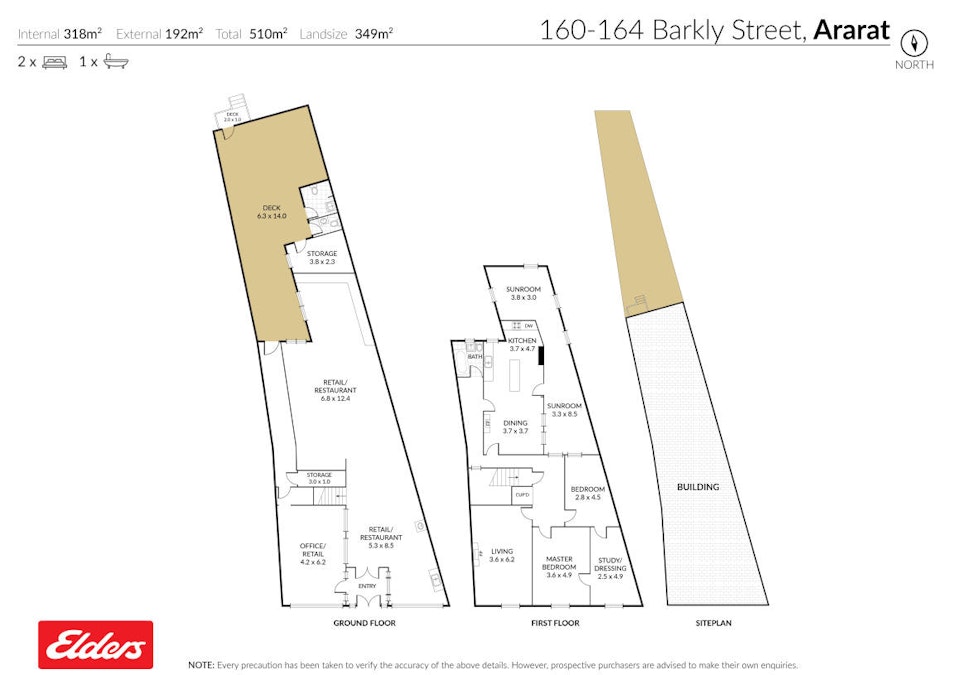 160-164 Barkly Street, Ararat, VIC, 3377 - Floorplan 1