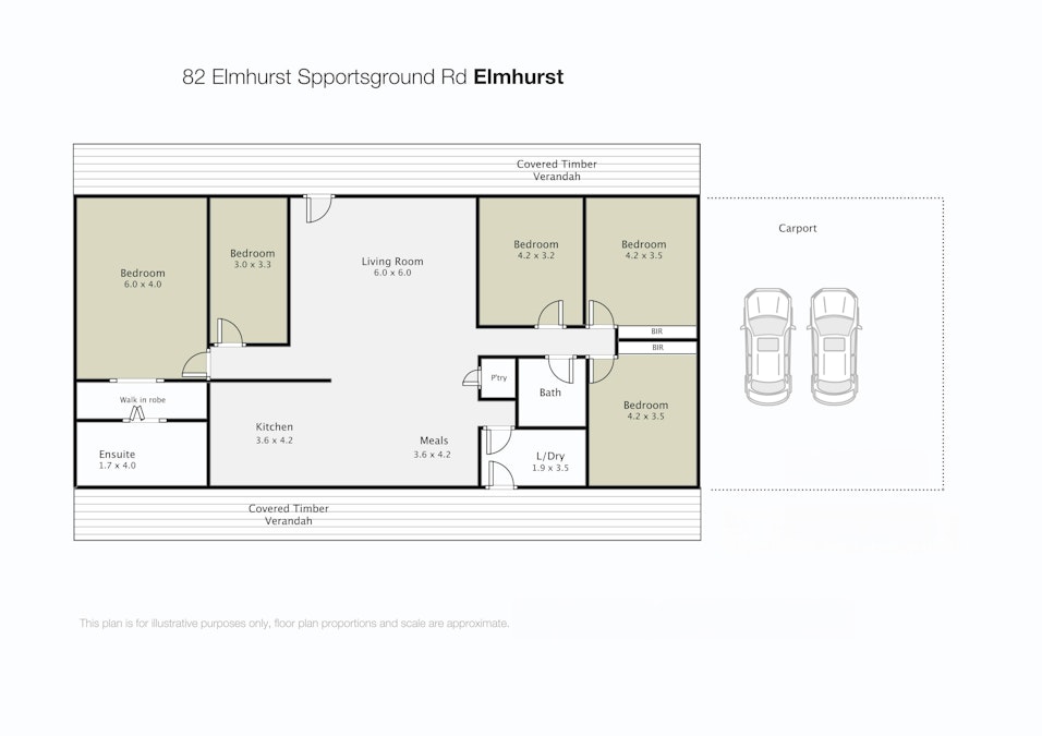 82 Elmhurst Sportsground Road, Elmhurst, VIC, 3469 - Floorplan 1