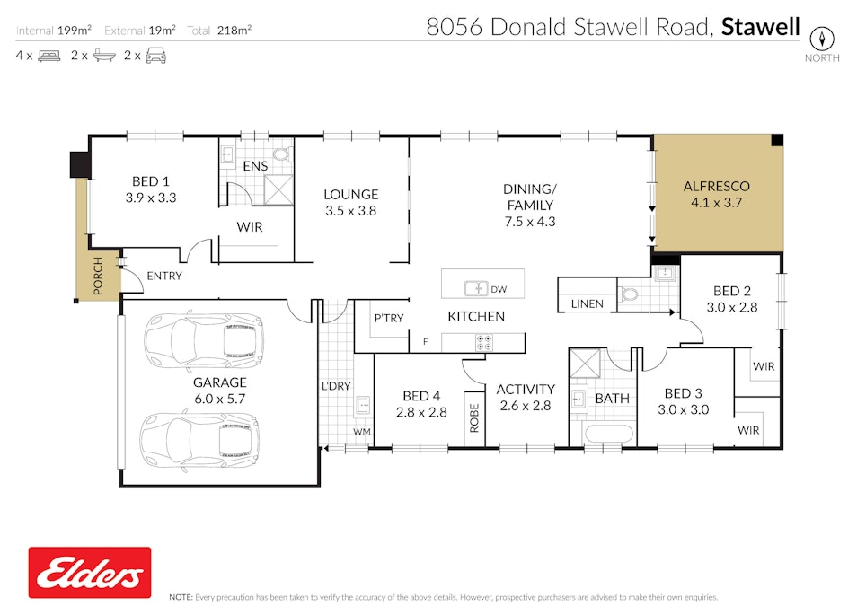 8056 Donald-Stawell Road, Stawell, VIC, 3380 - Floorplan 1