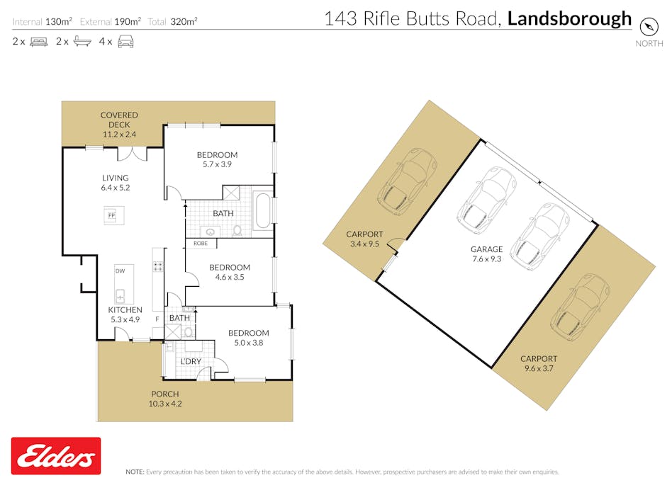 143 Rifle Butts Road, Landsborough, VIC, 3384 - Floorplan 1