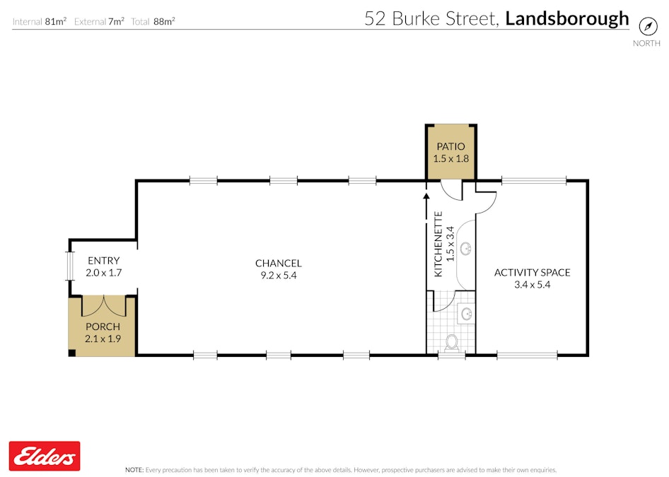 52 Burke Street, Landsborough, VIC, 3384 - Floorplan 1