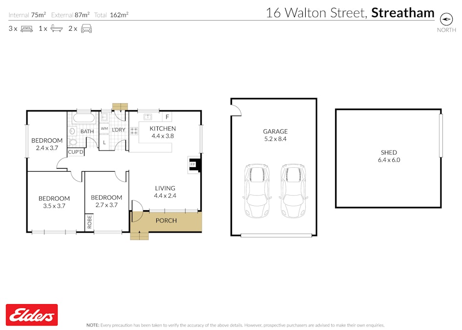 16 Walton Street, Streatham, VIC, 3351 - Floorplan 1