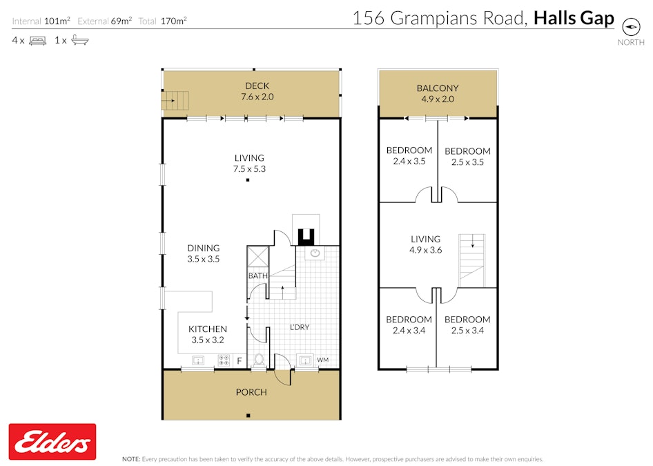 156 Grampians Road, Halls Gap, VIC, 3381 - Floorplan 1