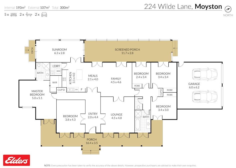 224 Wilde Lane, Moyston, VIC, 3377 - Floorplan 1