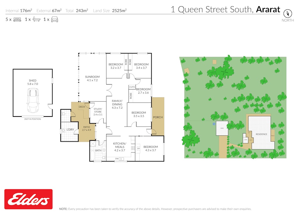 1 Queen Street South, Ararat, VIC, 3377 - Floorplan 1