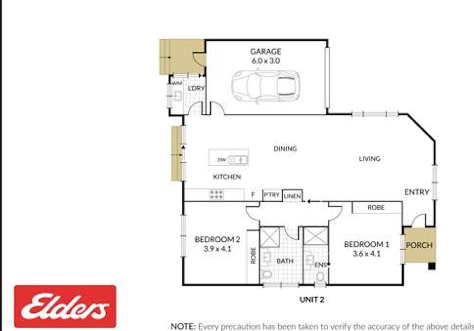 2/6 Wilson Street, Ararat, VIC, 3377 - Floorplan 1